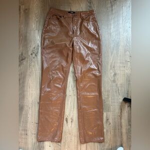 AFRM Heston Patent High-Rise Straight Leg